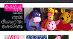 Desktop Screenshot of nanascrochetshoppe.com